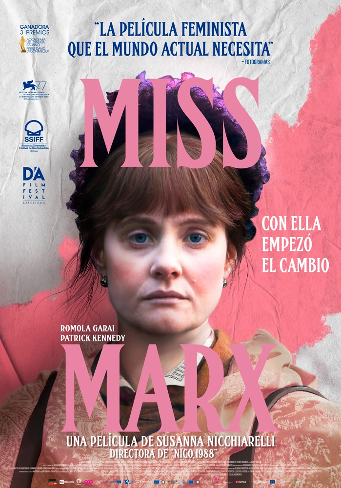Miss Marx arriba al Cinema Prado