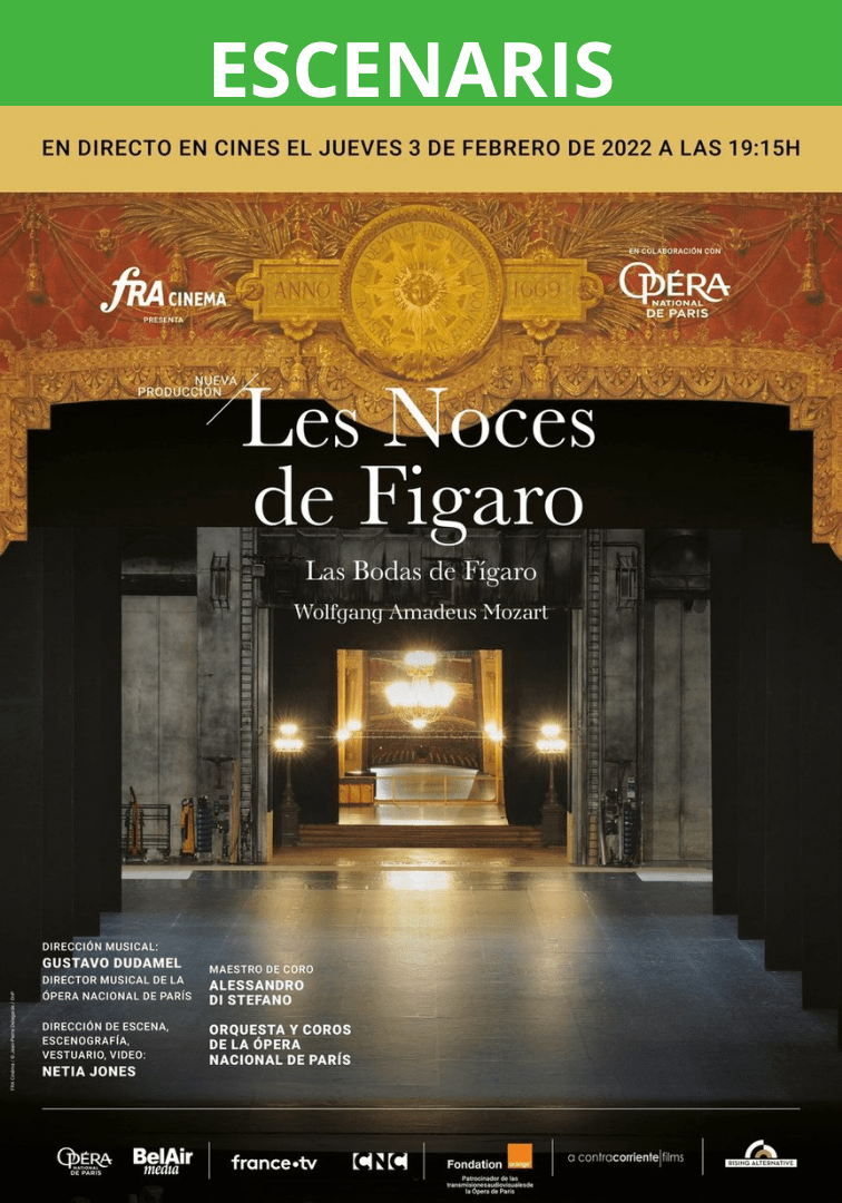 Les Noces de Figaro (en directe) Entrades ja a la venda