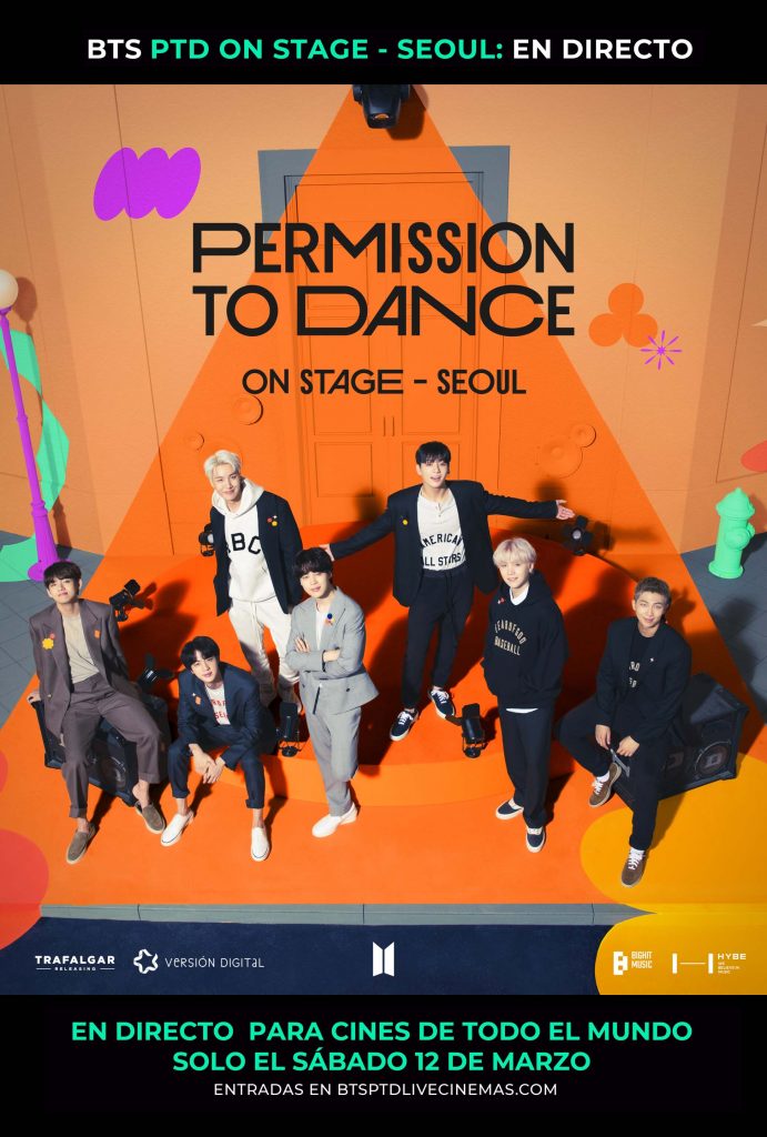 BTS Permission to Dance en directe