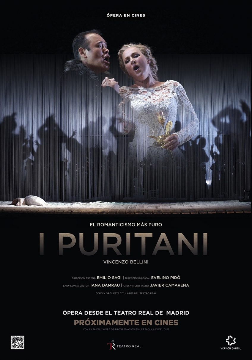 I Puritani desde el Teatro Real de Madrid al Cinema Prado (Entrades ja a la venda)