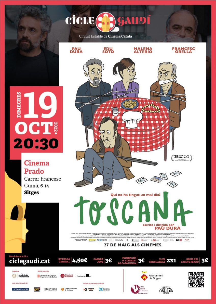 Toscana és la pel·lícula del Cicle Gaudí d’octubre