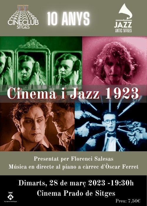 Cinema i Jazz 1923 al Cinema Prado