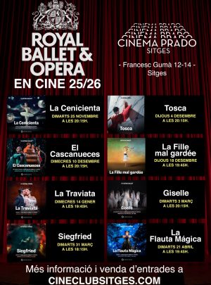 TEMPORADA ESCENARIS A PER A CINEMES 2025- 2026